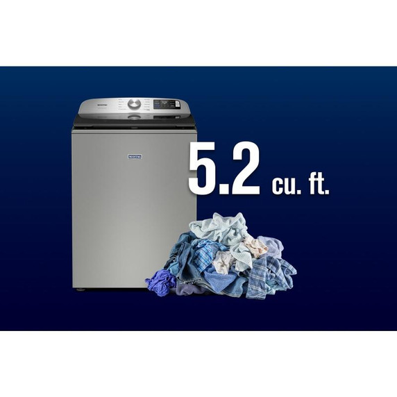 Maytag® 6.0 Cu. Ft. Top Load Agitator Washer with Extra Power and Smart Appliance MTW6205RR Maytag® 6.0 Cu. Ft. Top Load Agitator Washer with Extra Power and Smart Appliance MTW6205RR