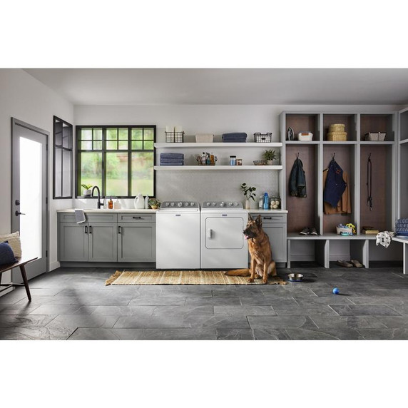 Maytag® 5.4 Cu Ft. Top Load Agitator Washer with Extra Power and Pet Pro Option MTW5605RW Maytag® 5.4 Cu Ft. Top Load Agitator Washer with Extra Power and Pet Pro Option MTW5605RW