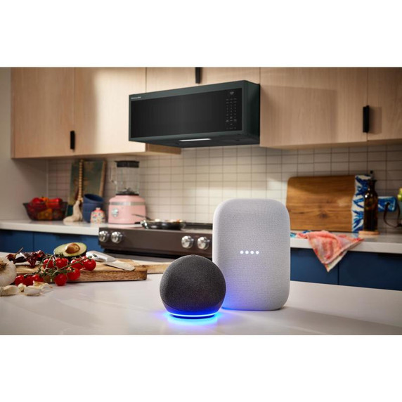 Kitchenaid® Smart Low Profile Microwave Hood Combination with Dual Fan Ventilation YKMML550RJP