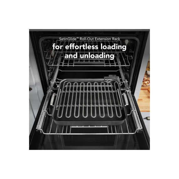 Kitchenaid® 30-inch Electric Combo Wall Oven with No Preheat Air Fry Mode - PrintShield™ Finish KOEC530SPS