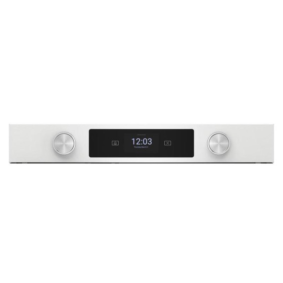 Kitchenaid® 30-inch Smart Electric Single Wall Oven with Assisted Cooking Modes - White KOES730SWH