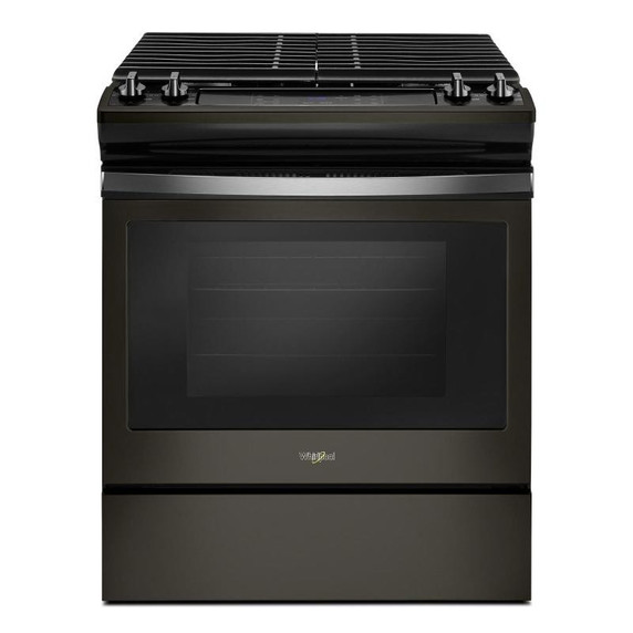 CLEARANCE Whirlpool® 5.0 cu. ft. Front Control Gas Range with Cast-Iron Grates WEG515S0FV CLEARANCE Whirlpool® 5.0 cu. ft. Front Control Gas Range with Cast-Iron Grates WEG515S0FV