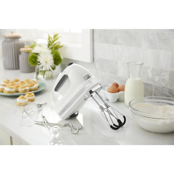 Kitchenaid® 9-Speed Hand Mixer with Flex Edge Beaters KHM9218QWH