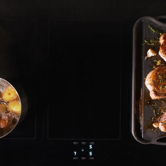 KitchenAid® 36-Inch 6-Element Induction Freestanding Commercial-Style Range with Air Fry KFIS936SSS