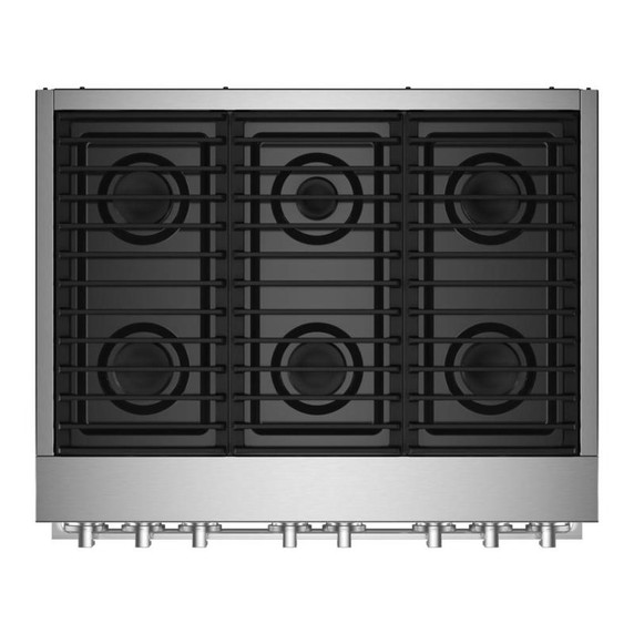 Jennair® 36" NOIR™ Dual-Fuel Professional-Style Range JDRP436HM