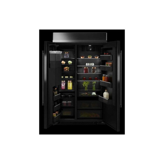 Jennair® RISE™ 48" Built-In Side-By-Side Refrigerator with External Ice and Water Dispenser JBSS48E22L