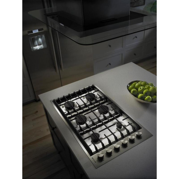 Jennair® 36", 6-Burner Gas Cooktop JGC7636BS