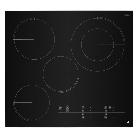 Jennair® Oblivion 24" Electric Radiant Cooktop with Emotive Controls JEC4424KB