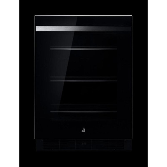 Jennair® NOIR™ 24" Under Counter Glass Door Refrigerator, Right Swing JUGFR242HM
