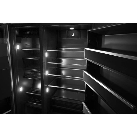 Jennair® RISE™ 42" Built-In Side-By-Side Refrigerator with External Ice and Water Dispenser JBSS42E22L