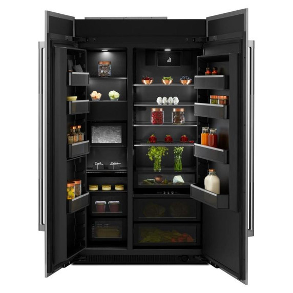 Jennair® Panel-Ready 48" Built-In Side-By-Side Refrigerator JBSFS48NMX