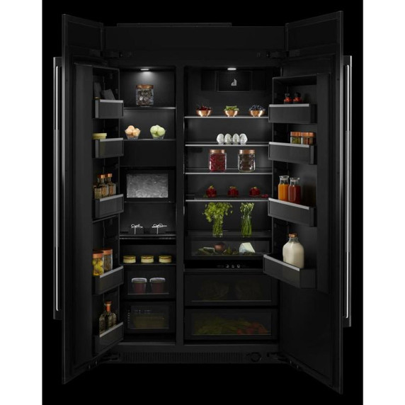 Jennair® Panel-Ready 48" Built-In Side-By-Side Refrigerator JBSFS48NMX