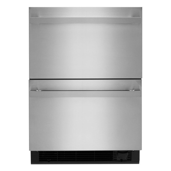 Jennair® NOIR 24" Double Drawer Refrigerator/Freezer JUCFP242HM