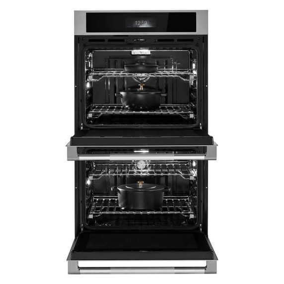 Jennair® RISE™ 30" Double Wall Oven with V2™ Vertical Dual-Fan True Convection with Advanced Temperature Precision JOEDC730RL