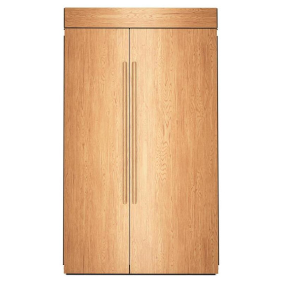 Kitchenaid® 30 Cu. Ft. 48" Built-In Panel-Ready Side-by-Side Refrigerator with Platinum Interior KBSN748TPA