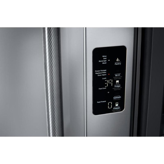 Jennair® RISE 36" Counter-Depth French Door Refrigerator JFFCCI72SL