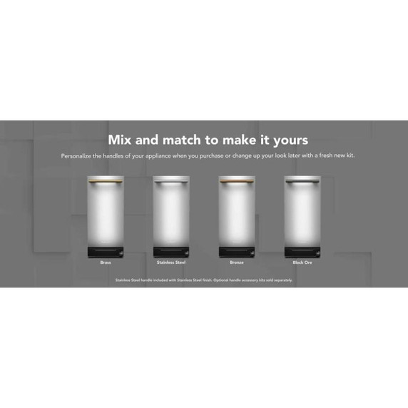 KitchenAid 15 in. Built-In Trash Compactor with Built-In Odor Management System KTTP515TSS
