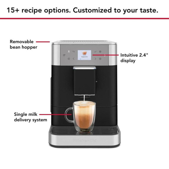 Kitchenaid® Fully Automatic Espresso Machine KF6 KES8556BK
