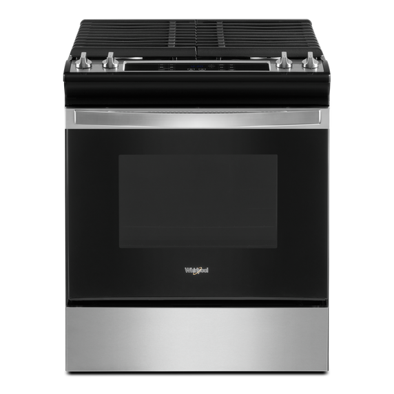 5.0 Cu. Ft. Whirlpool® Gas Range with Frozen Bake™ Technology WEG515S0LS