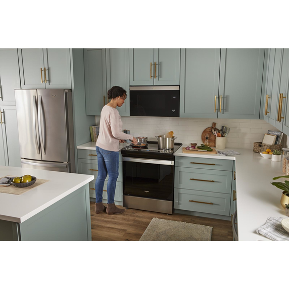 Whirlpool® 1.1 Cu. Ft. Flush Mount Microwave with Turntable-Free Design YWMMF5930PZ