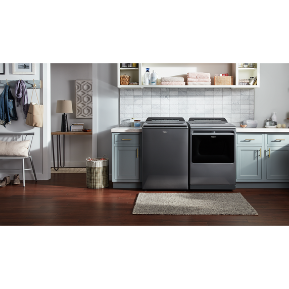 Whirlpool® 7.4 cu. ft. Top Load Gas Dryer with Advanced Moisture Sensing WGD8127LC