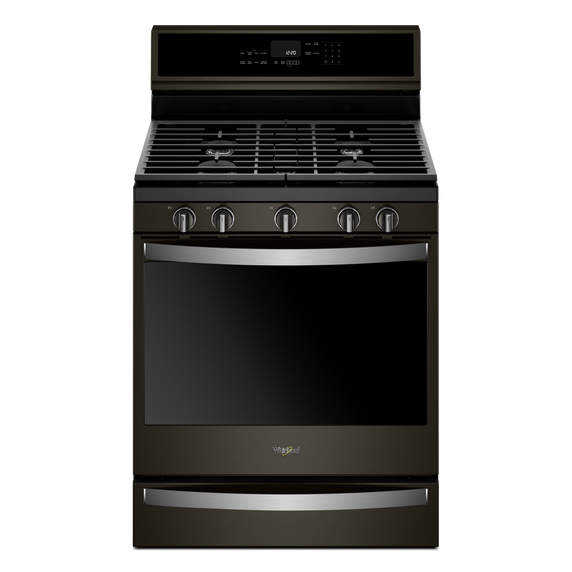 Whirlpool® 5.8 cu. ft. Smart Freestanding Gas Range with EZ-2-Lift™ Grates WFG975H0HV