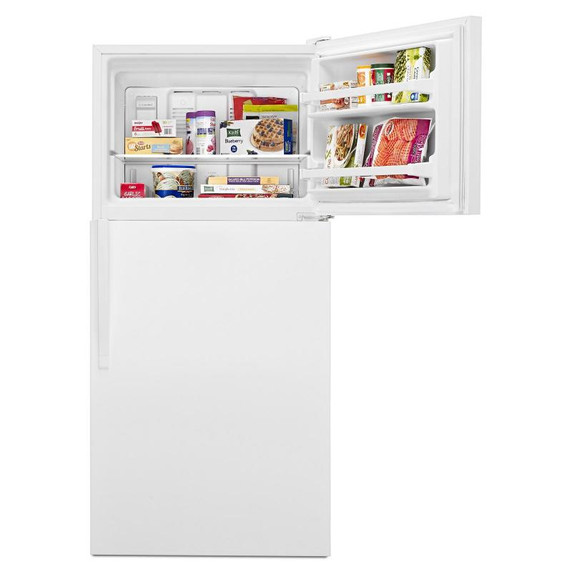 Whirlpool® 30" Wide Top-Freezer Refrigerator with Flexi-Slide™ Bin WRT318FZDW Whirlpool® 30" Wide Top-Freezer Refrigerator with Flexi-Slide™ Bin WRT318FZDW