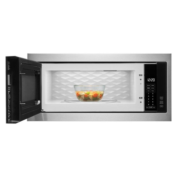 Whirlpool® 1.1 cu. ft. Built-In Microwave with Slim Trim Kit - 14" Height YWMT50011KS Whirlpool® 1.1 cu. ft. Built-In Microwave with Slim Trim Kit - 14" Height YWMT50011KS