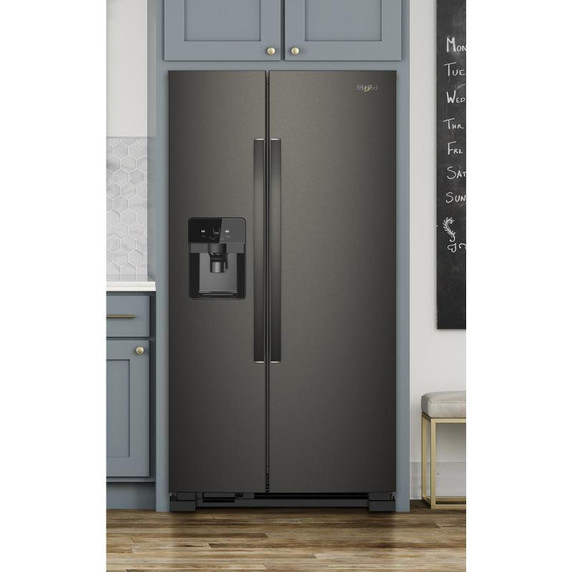 Whirlpool® 36-inch Wide Side-by-Side Refrigerator - 25 cu. ft. WRS555SIHV