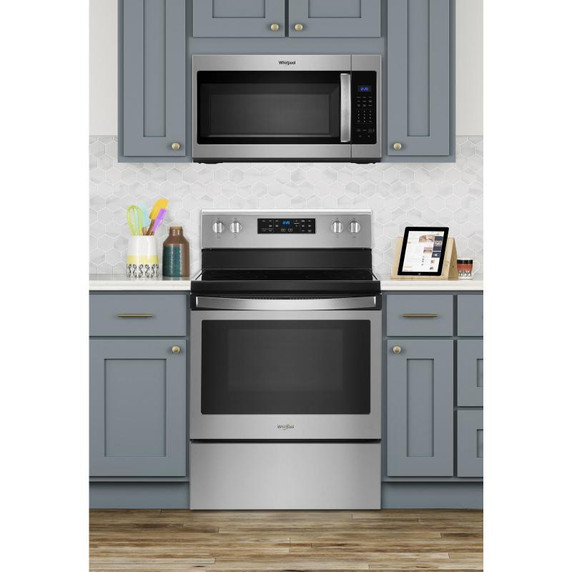 Whirlpool® 1.7 cu. ft. Microwave Hood Combination with Electronic Touch Controls YWMH31017HS