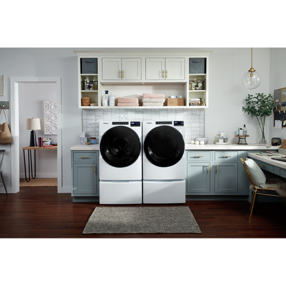 Whirlpool® 5.2 Cu. Ft. Front Load Washer with Quick Wash Cycle WFW5605MW