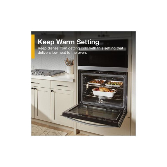 Whirlpool® 5.7 Total Cu. Ft. Combo Wall Oven with Air Fry When Connected WOEC5027LZ Whirlpool® 5.7 Total Cu. Ft. Combo Wall Oven with Air Fry When Connected WOEC5027LZ