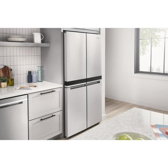 Whirlpool® 36-inch Wide Counter Depth 4 Door Refrigerator - 19.4 cu. ft. WRQA59CNKZ
