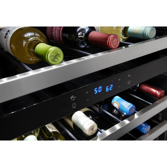 Whirlpool® 24” Wide Undercounter Wine Center-46 Bottles WUW55X24HS