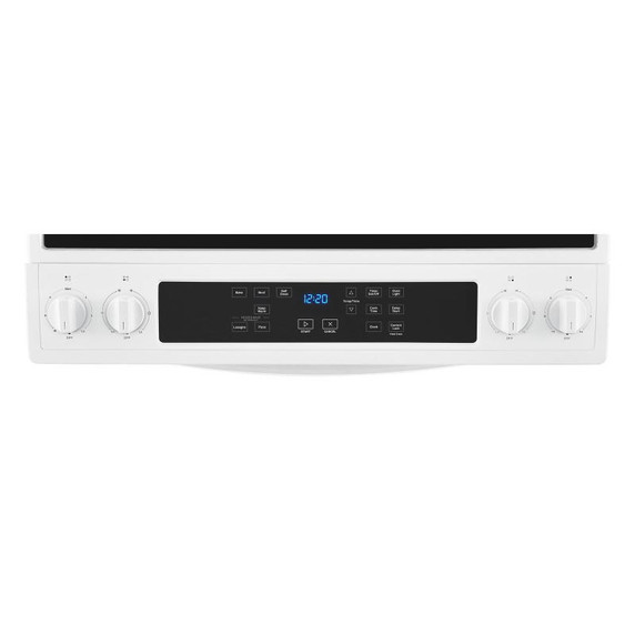 4.8 Cu. Ft. Whirlpool® Electric Range with Frozen Bake™ Technology YWEE515S0LW