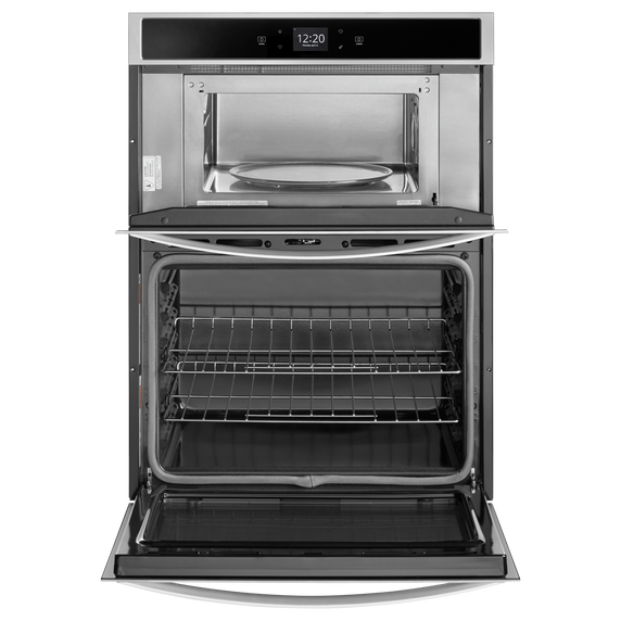 Whirlpool® 6.4 cu. ft. Smart Combination Wall Oven with Touchscreen WOC54EC0HS