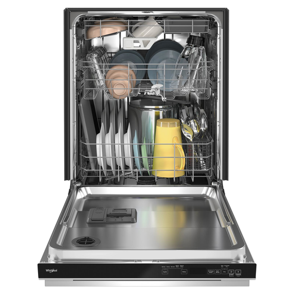 Whirlpool® Fingerprint Resistant Quiet Dishwasher with 3rd Rack & Large Capacity WDTA80SAKZ