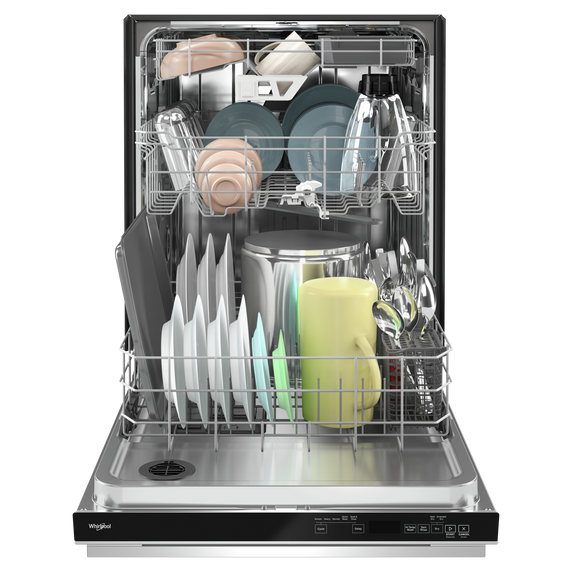 Whirlpool® Fingerprint Resistant Quiet Dishwasher with 3rd Rack & Large Capacity WDTA80SAKZ