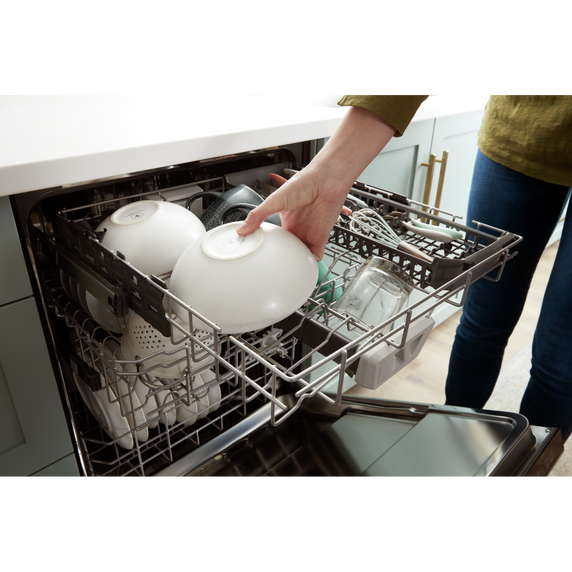 Whirlpool® Fingerprint Resistant Quiet Dishwasher with 3rd Rack & Large Capacity WDTA80SAKZ