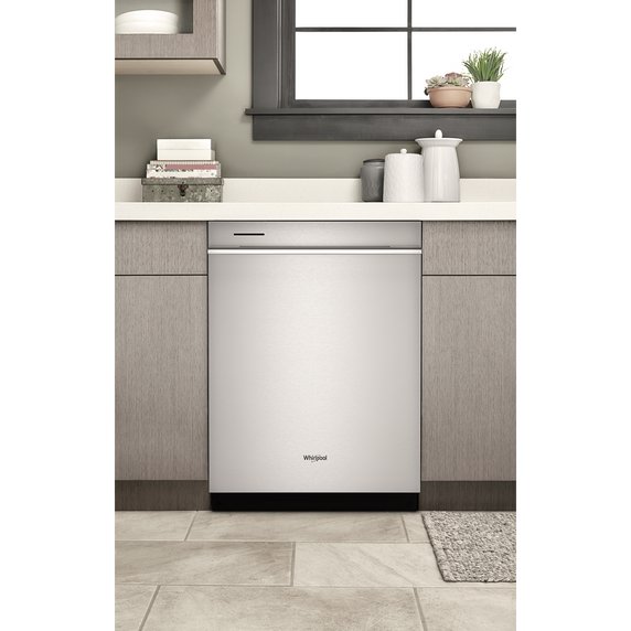 Whirlpool® Fingerprint Resistant Quiet Dishwasher with 3rd Rack & Large Capacity WDTA80SAKZ