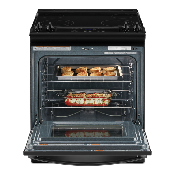 4.8 Cu. Ft. Whirlpool® Electric Range with Frozen Bake™ Technology YWEE515S0LB