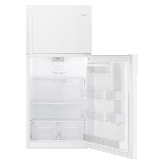 Whirlpool® 30-inch Wide Top-Freezer Refrigerator - EZ Connect Icemaker Kit Compatible- 19.2 cu. ft. WRT519SZDW