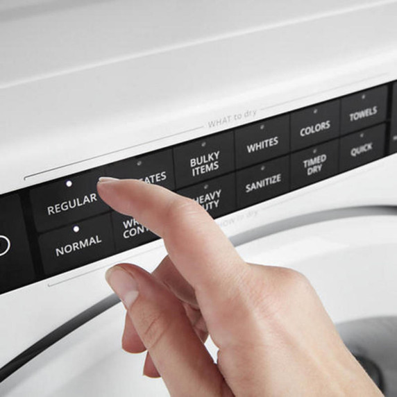 Whirlpool® 7.4 cu. ft. Front Load Electric Dryer with Intuitive Touch Controls YWED5620HW