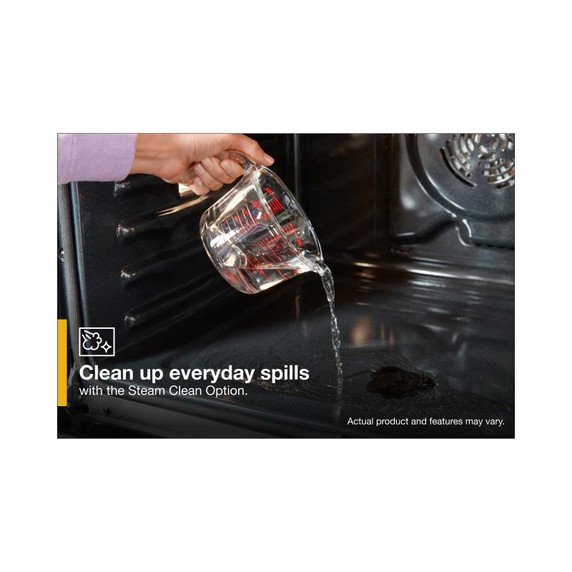 Whirlpool® 5.0 Cu. Ft. Single Self-Cleaning Wall Oven WOES3030LS