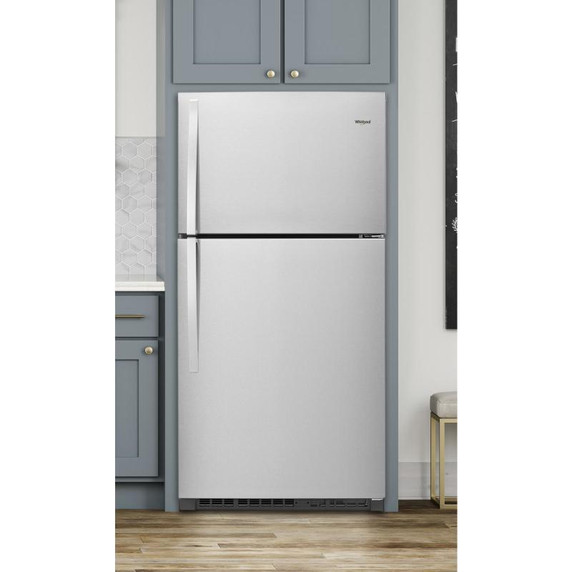 Whirlpool® 33-inch Wide Top Freezer Refrigerator - 21 cu. ft. WRT541SZDZ
