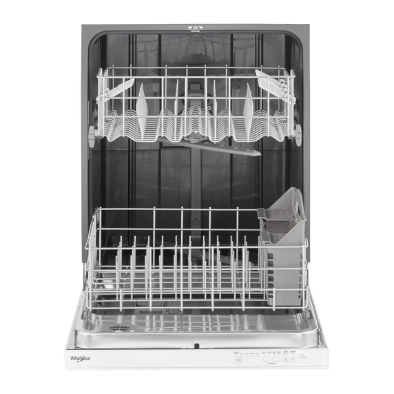 Whirlpool® Quiet Dishwasher with Boost Cycle and Pocket Handle WDP540HAMW