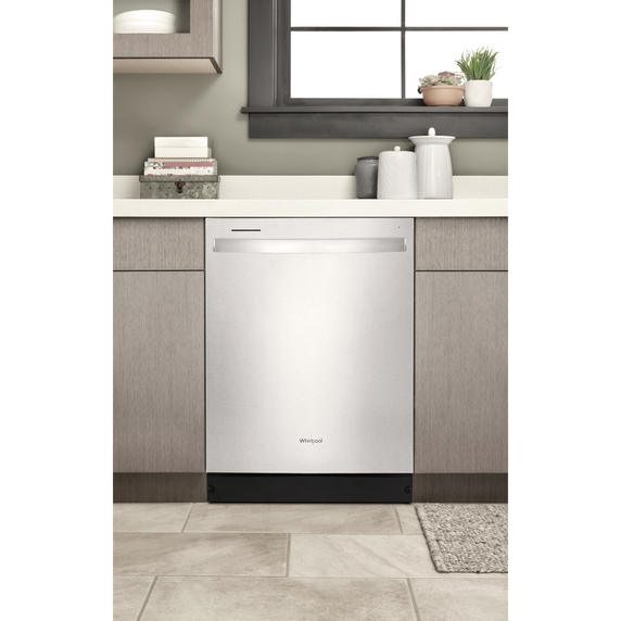 Whirlpool® Fingerprint Resistant Quiet Dishwasher with Boost Cycle WDT540HAMZ