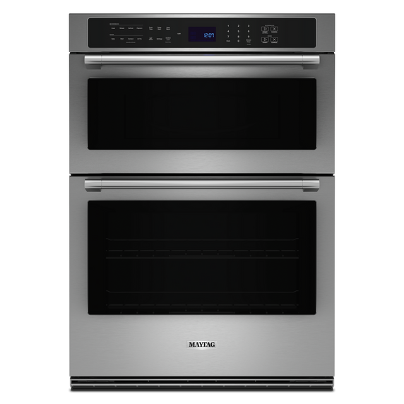 Maytag® 30-inch Wall Oven Microwave Combo with Air Fry and Basket - 6.4 cu. ft. MOEC6030LZ