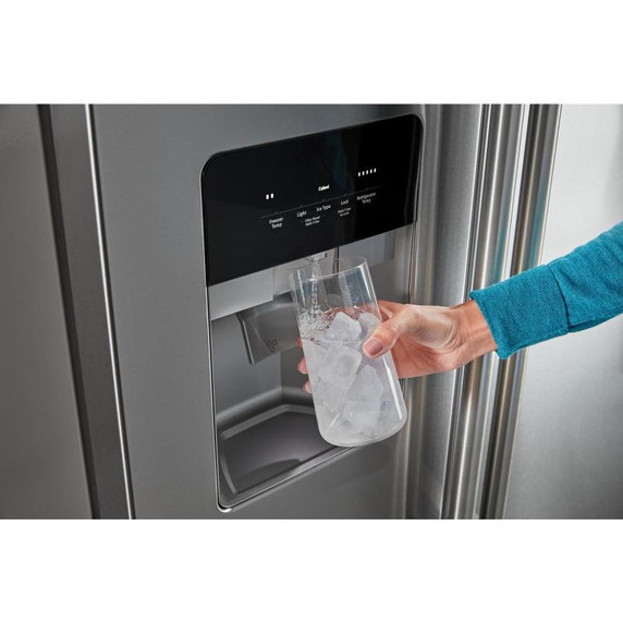 Maytag® 36-Inch Wide Side-by-Side Refrigerator - 25 Cu. Ft. MRSF4036PZ Maytag® 36-Inch Wide Side-by-Side Refrigerator - 25 Cu. Ft. MRSF4036PZ