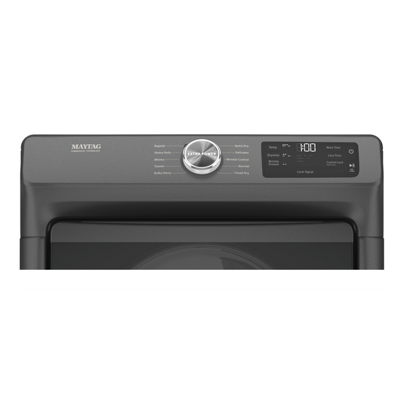 Maytag® Front Load Gas Dryer with Extra Power and Quick Dry cycle - 7.3 cu. ft. MGD5630MBK